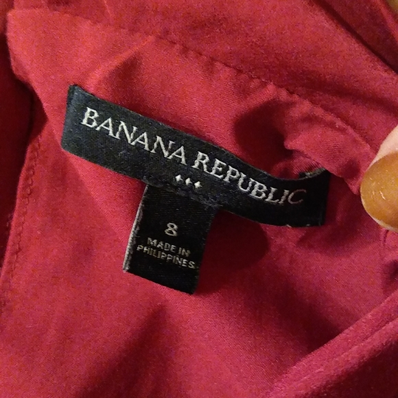 SOLD Red banana republic sheath dress - Picture 2 of 6